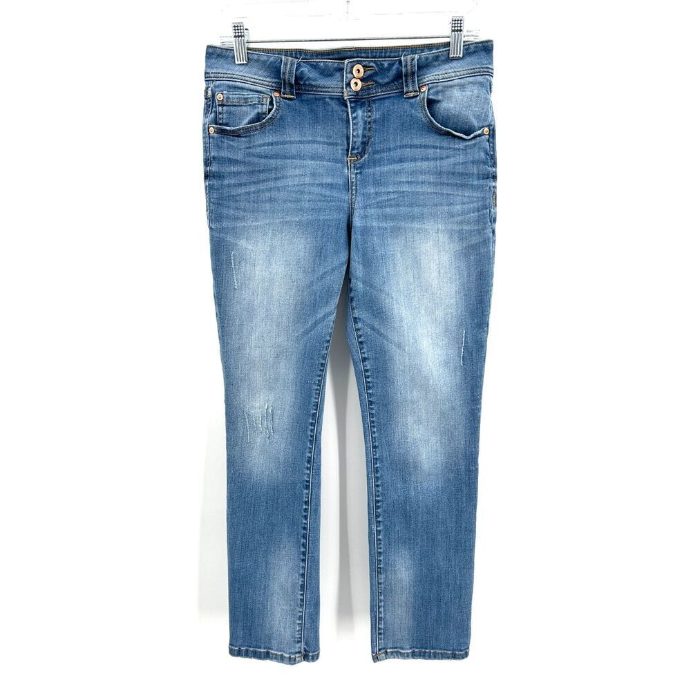 INC International Concepts Denim Straight Leg Jeans